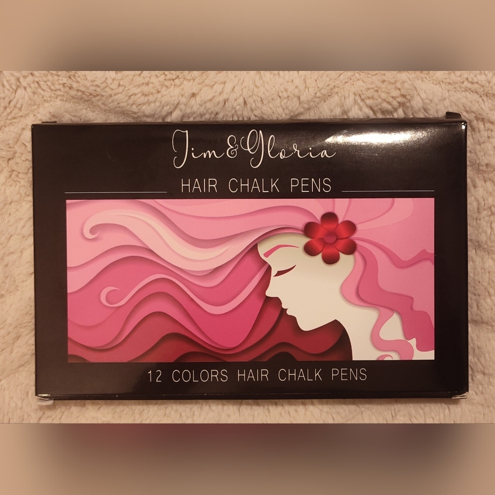 NEW!! Jim & Gloria Hair Chalk Pens (12ct)